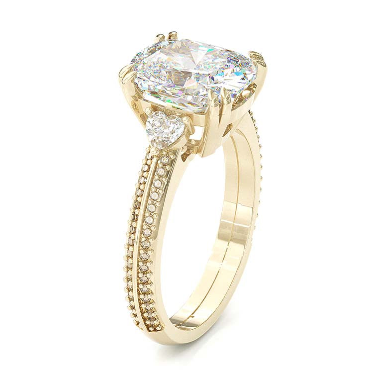 Jzora handmade 10 ct cushion cut halo sterling silver diamond engagement ring