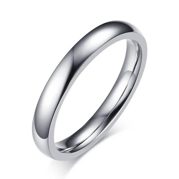 Jzora simple style created diamond wedding ring men's band