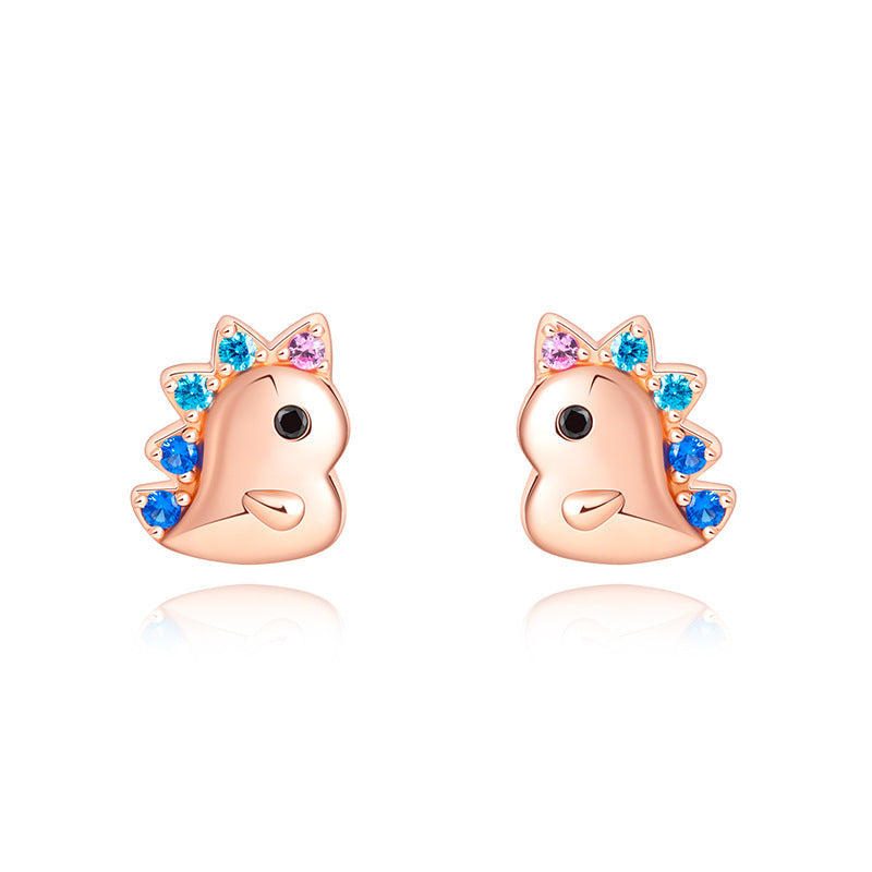 Jzora handmade lovely animals sterling silver earrings