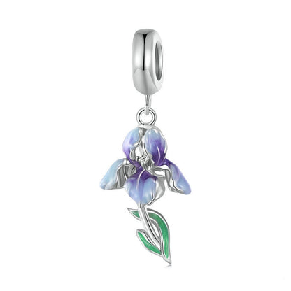 Jzora Love Messenger Gradient Iris Sterling Silver Charm