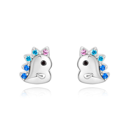 Jzora handmade lovely animals sterling silver earrings